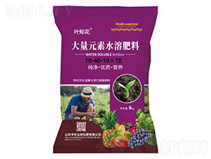 大量元素水溶肥料10-40-10+TE-葉知花-中農(nóng)眾邦